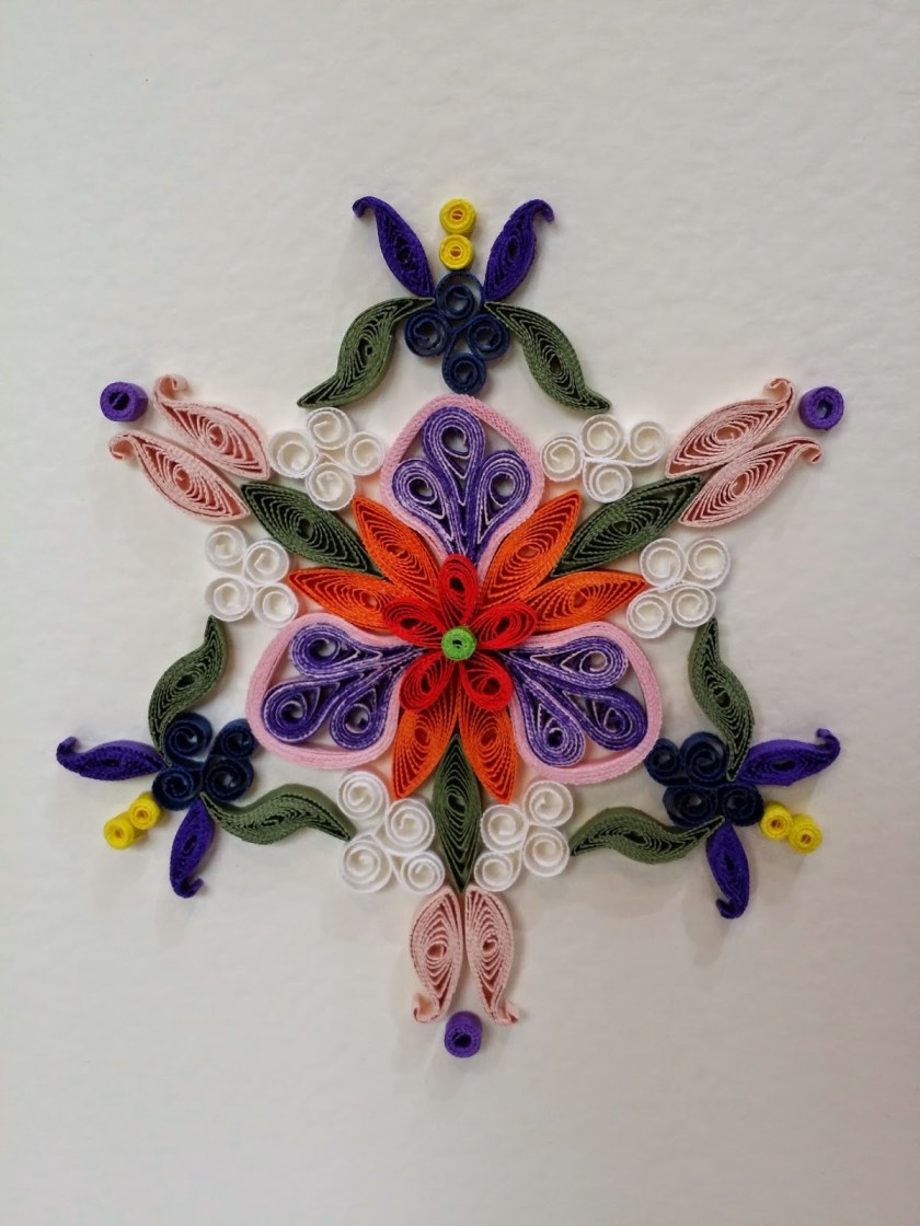 Ground: A5 300 gsm textured paper; quillied paper of various weights and colours